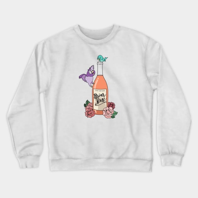 Briar Rosé Crewneck Sweatshirt by MagicalMountains